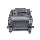 Vanguard Alta Fly 55T 22L 4-Wheel Camera Roller Bag & Convertible Backpack Laying Flat with Wheels Showing