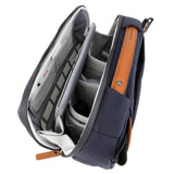 VEO CITY CB29 6 Litre Cross Body Camera Bag shown from the top, open