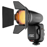 Creative Pack for FJ80 Speedlights With Orange Gels and Barndoors