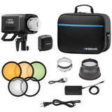 FJ800 800Ws Battery-Powered Touchscreen Monolight Strobe with Bowens S-Type Fitting