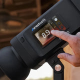 FJ800 800Ws Battery-Powered Touchscreen Monolight Strobe with Bowens S-Type Fitting