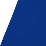 A close-up of the Westcott Royal Blue /Chromakey Blue 5'x7' backdrop fabric for the X-Drop System