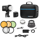 FJ400 II 400Ws Battery-Powered Touchscreen Monolight Strobe with Bowens S-Type Fitting