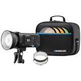 FJ400 II 400Ws Battery-Powered Touchscreen Monolight Strobe with Bowens S-Type Fitting