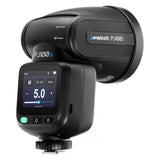 FJ100 S 100Ws Touchscreen Speedlight for Sony Cameras Angled Rear View