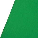 A close-up of the Westcott Chromakey Green 5'x7' backdrop fabric for the X-Drop System