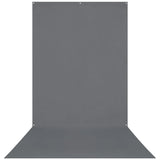 X-Drop 5'x12' Neutral Gray Sweep Wrinkle-Resistant Backdrop