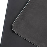 Close-up of The PiXAPOSE Posing Mat's textured non-slip backing with white stitching