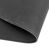 Close-up of The PiXAPOSE Posing Mat's textured non-slip backing with white stitching