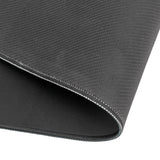 Close-up of The PiXAPOSE Junior Posing Mat's textured non-slip backing with white stitching