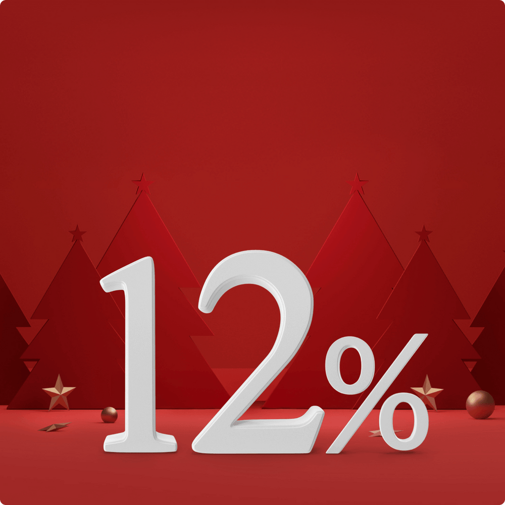 Save 12% on Sitewide Purchases until 6th January