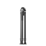 A black YC Onion Pineta Lite carbon fibre tripod shown folded vertically against a solid white background.