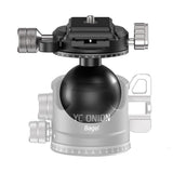 YC Onion Bagel BF44 Ball Head with Dual Panoramic Rotation Inside View of Ball