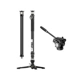 YC Onion Pineta 2.0 Carbon Fibre Tripod Kit with FH60S Fluid Head & Extension Tube