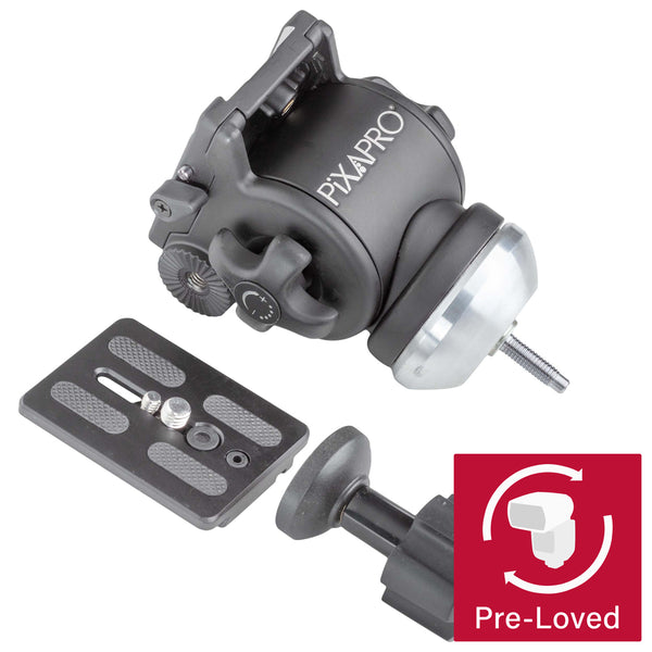 65mm Universal Mount With Bowl Fluid Head For Video Tripods