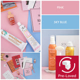 Pink / Sky Blue Hard-Wearing Dual-Sided Coated Coloured Paper Background