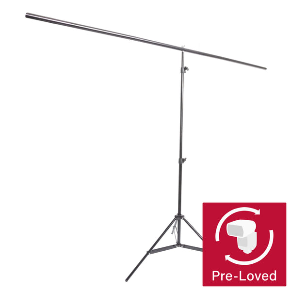 2x1.8m T-Bar Backdrop Support Stand With 3x Clamps