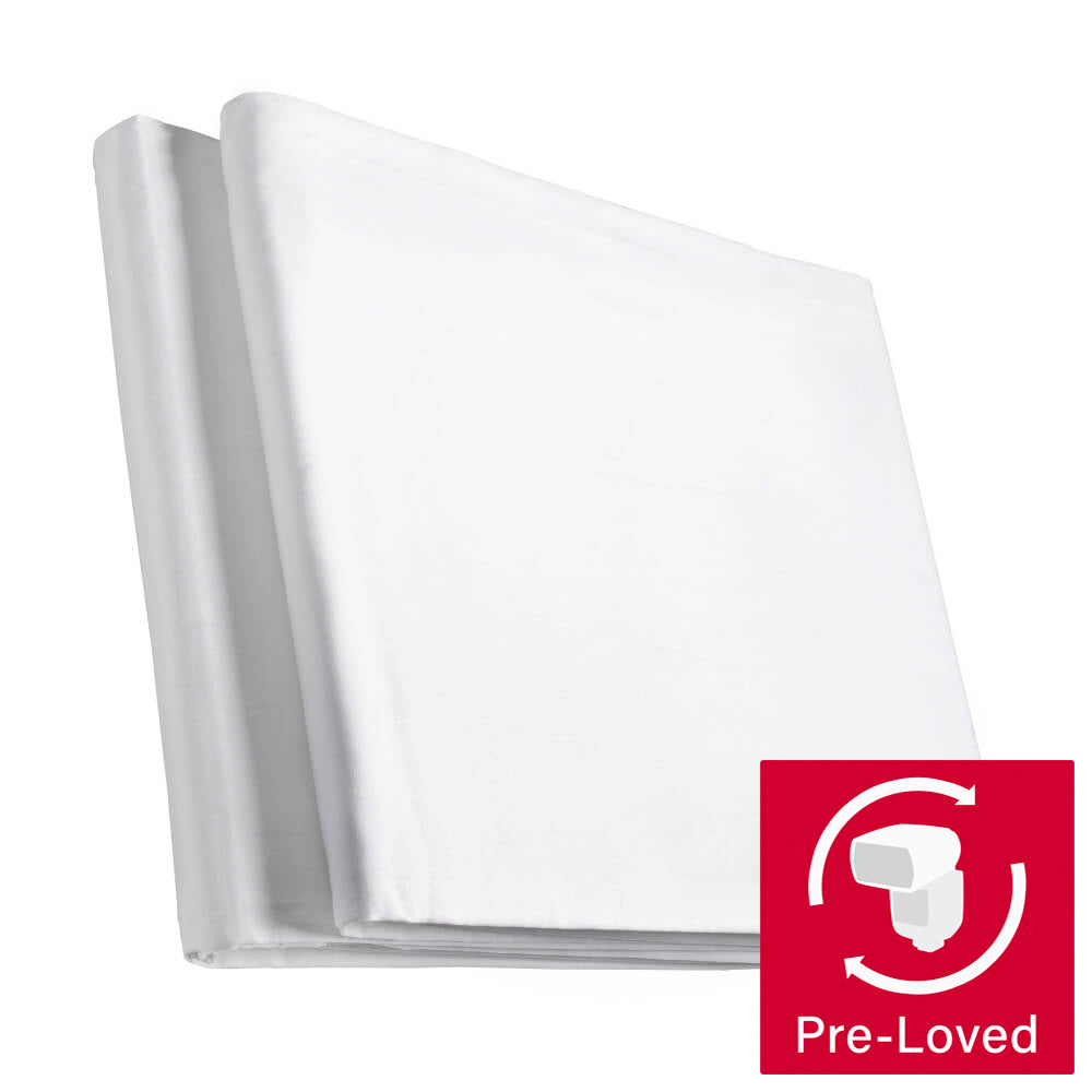 3x6m 100 Cotton White Muslin Backdrop Photography