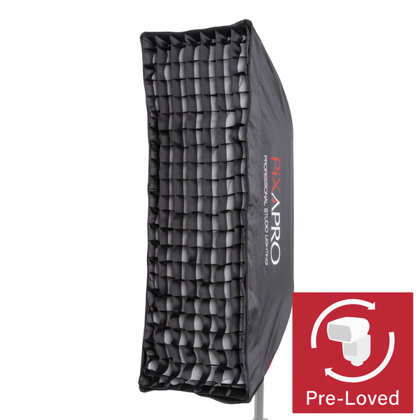 QuickBox3090 II 30x90cm (1x3') Strip Speedlite Softbox with Round Head Bracket