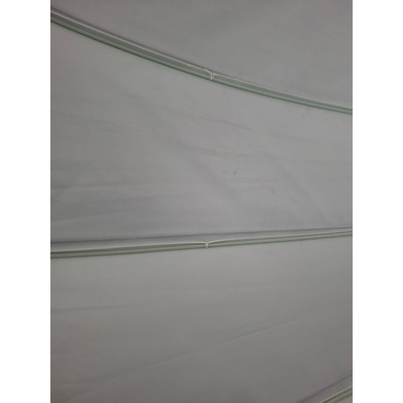 (88") Black/White Strip Fiberglass Parabolic Umbrella  Marks on Material