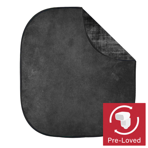 2x2.3m Grey/Blue Oldbury Series Double Sided Textured Collapsible Backgrounds
