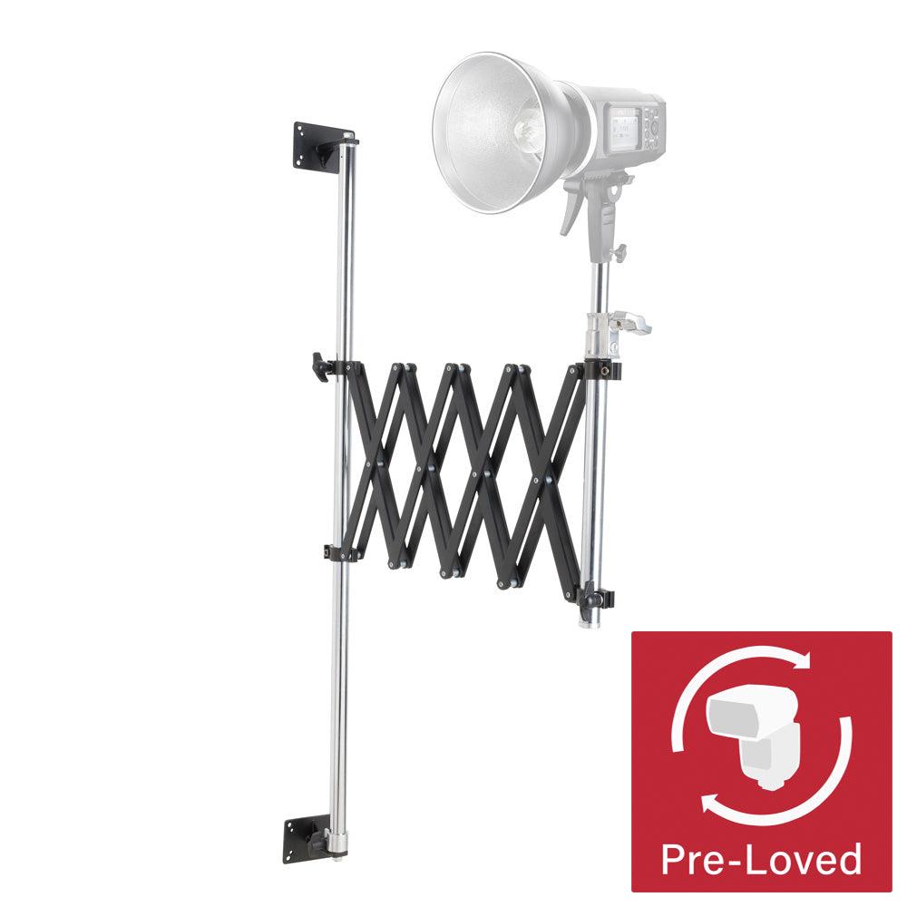 Wall Mounted Scissor Boom Vertical Mounting System