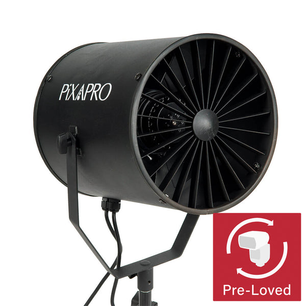 Adjustable Step-Less Power Studio Wind Machine