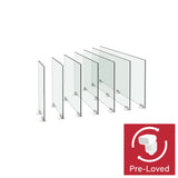 Table Transparent Acrylic Sneeze Guard Divider (60x80cm)
