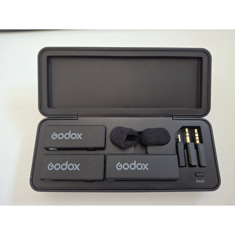 MoveLink Mini LT Kit 2 2.4GHz Wireless Mic System Open Case
