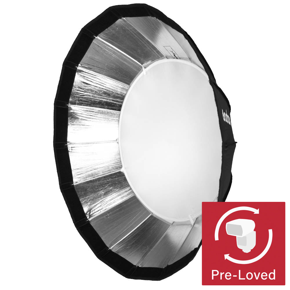 AD-S85S 85cm Godox Fitting 16-sided Portable Parabolic Softbox (Silver Interior)