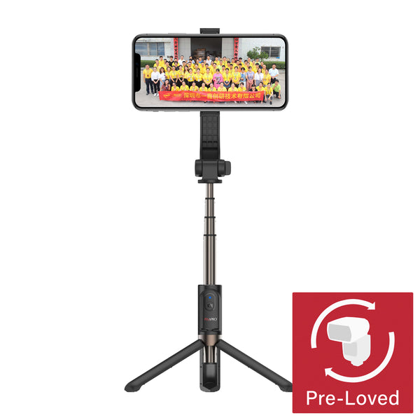 3in1 Selfie-Stick, Tripod & Single-Axis Gimbal Stabiliser