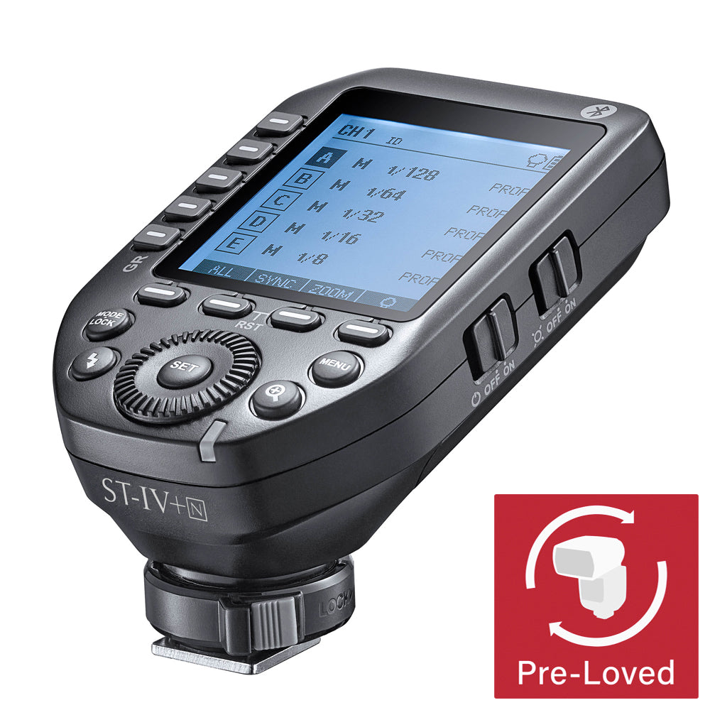 ST-IV+ 2.4GHz Wireless Flash Light Trigger with App Control (XPro II) - Nikon