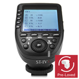 PRO ST-IV 2.4GHz Flash Trigger Wide LCD Display (Godox XPRO) - Canon