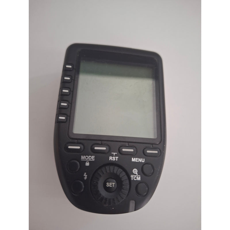 PRO ST-IV 2.4GHz Flash Trigger Wide LCD Display (Godox XPRO) - Canon Marks on Unit