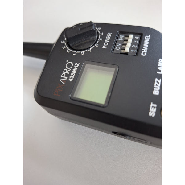 PIXAPRO PRO AC 433MHz Trigger Marks on Screen
