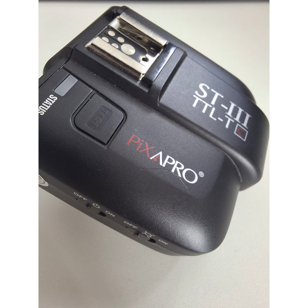 PRO ST-III T 2.4GHz Radio-Controlled Flash Trigger (X1T) - Canon Marks on Cover