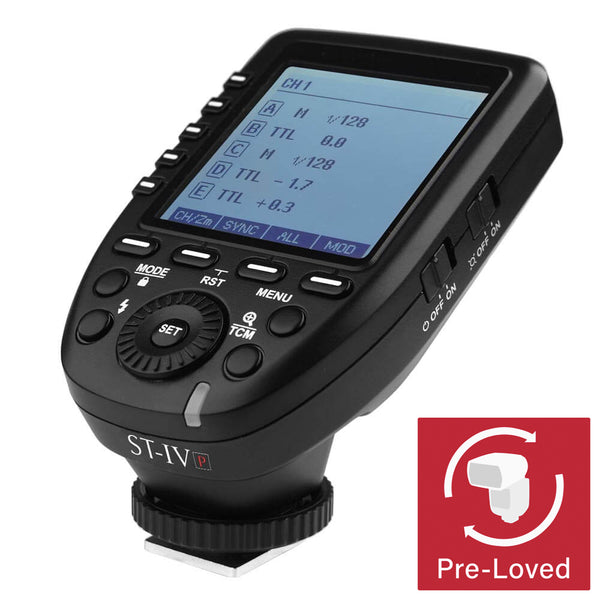PRO ST-IV 2.4GHz Flash Trigger Wide LCD Display (Godox XPRO) - Pentax