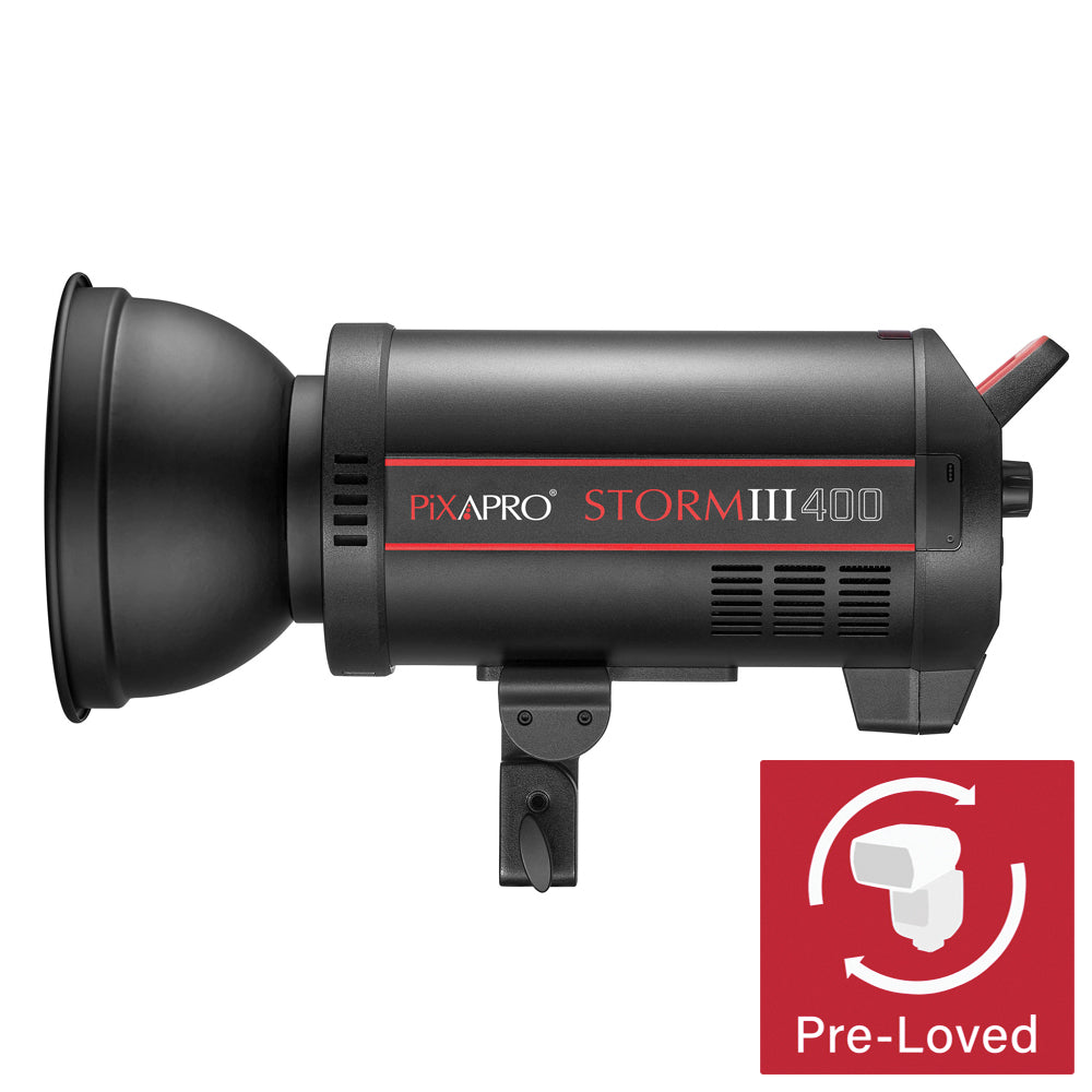 STORM400III 400Ws High-Speed Studio Photography Flash Light (QT400 IIIM) 