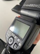 Li-ION580III (V860III) Powered TTL Speedlite with Rechargeable Battery (Canon)