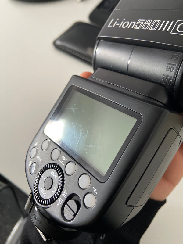 Li-ION580III (V860III) Powered TTL Speedlite with Rechargeable Battery (Canon)