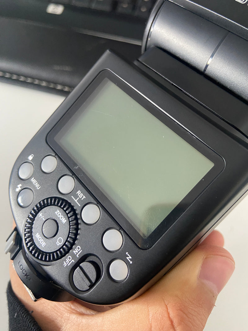 Li-ION580III (V860III) Powered TTL Speedlite with Rechargeable Battery (Canon)