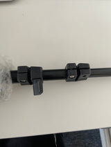 2x1.8m T-Bar Backdrop Support Stand with 4x Clamps