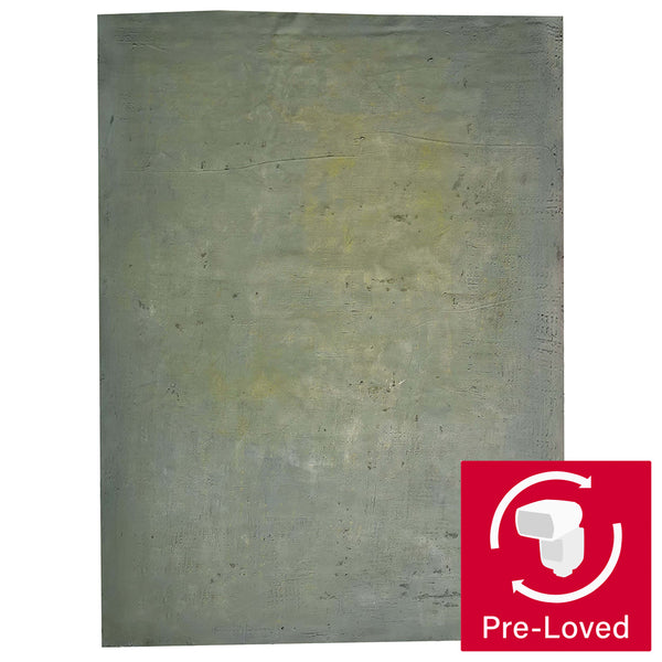 (HP-NS)  1.6 x 2.2m Sage Green Textured Hand-Painted Canvas Background