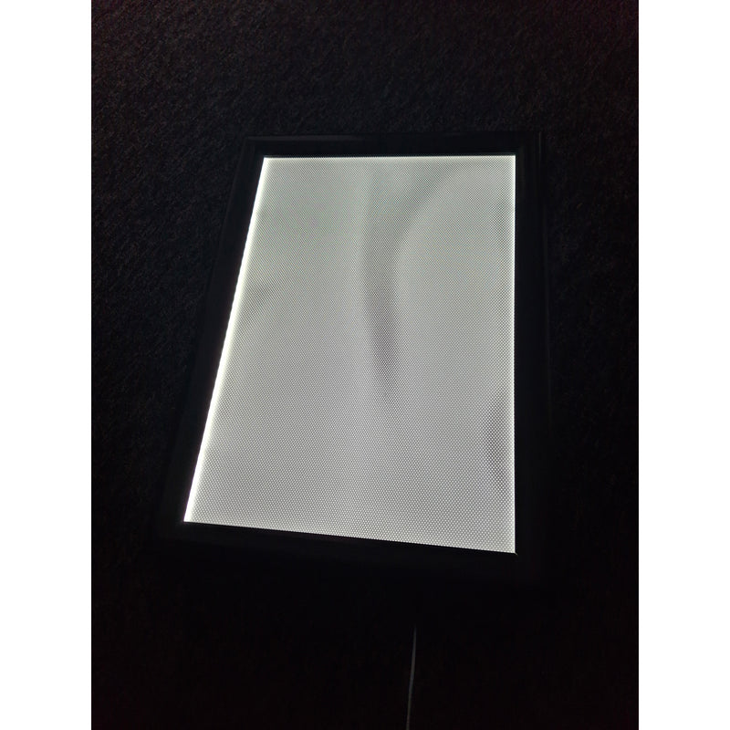 A3 LED Mains Powered Photo Frame Lights On