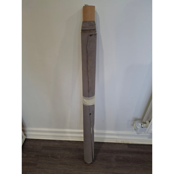 Small Hand-Painted Canvas Landscape Background Rolled Up