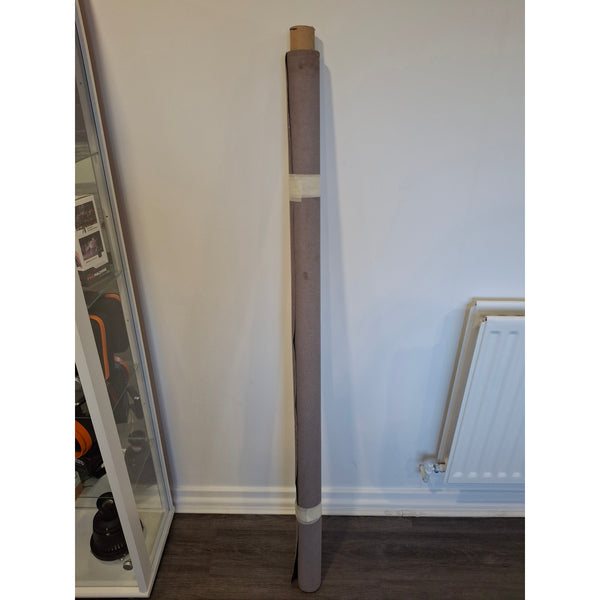 Large Hand-Painted Canvas Landscape Background Rolled Up