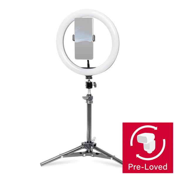 10" Large LED Ring Light with Stand & Smartphone Mount