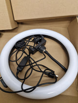 10" Large LED Ring Light with Stand & Smartphone Mount