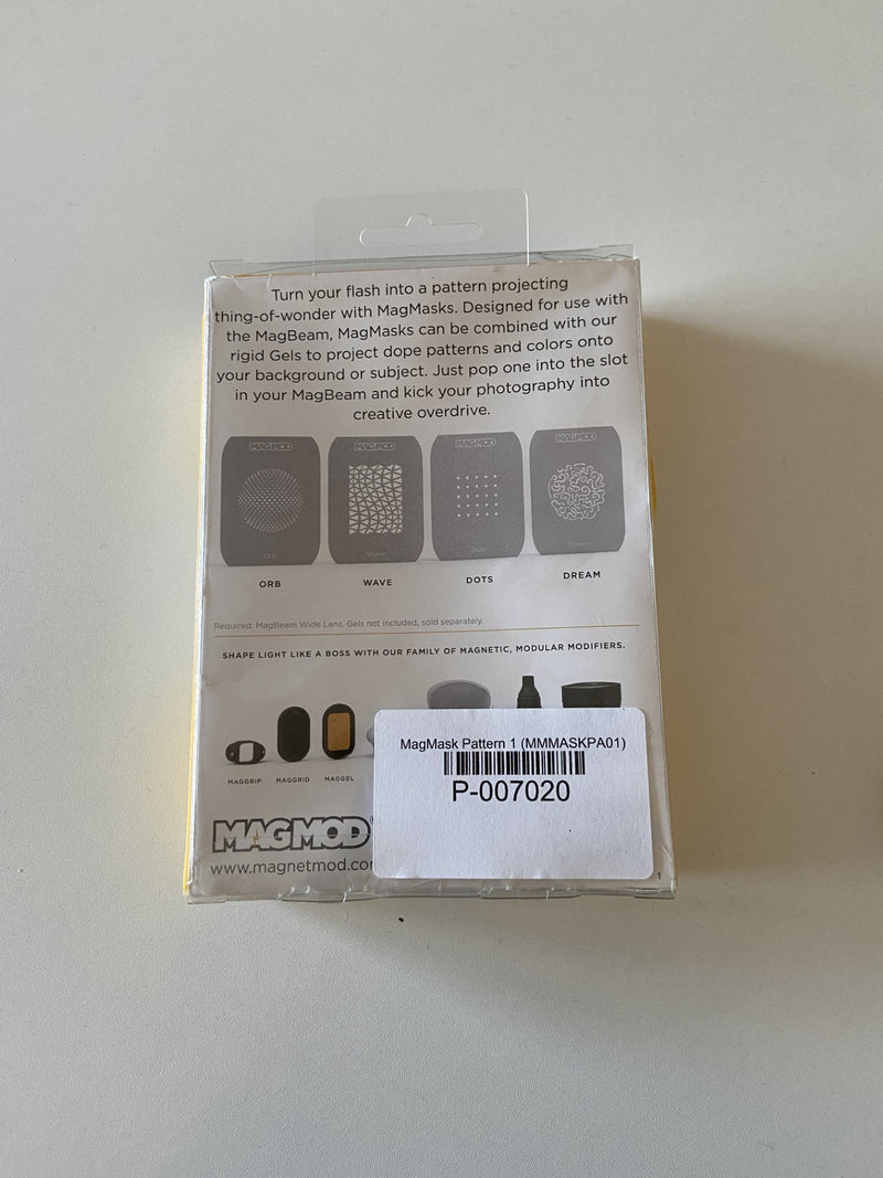 4 Different Gobos Graphic Plates For MagBeam (Pattern 1)