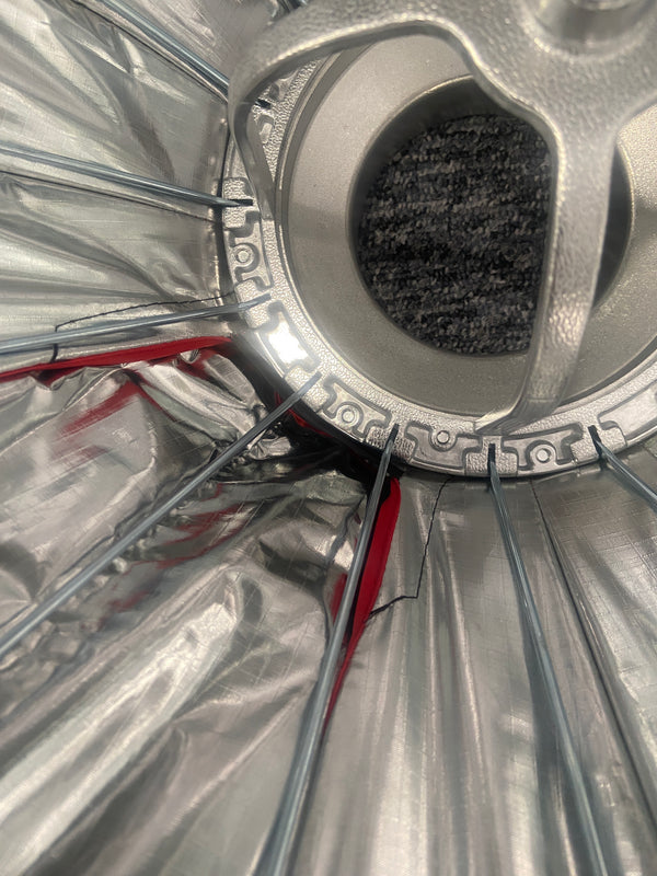 105cm (41") 16-Sided Easy-Open Portable Collapsible Silver Interior Softbox